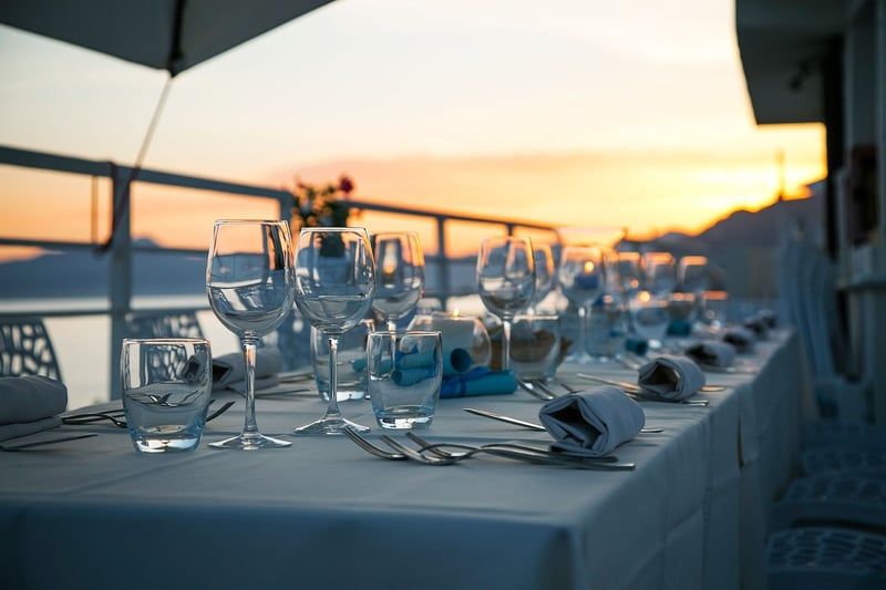 Gourmet Dining Table Setting